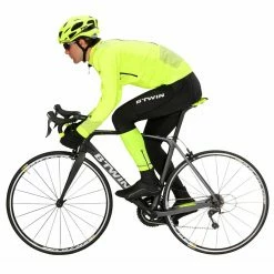 Best Sale ๐ Btwin Men's Cycling High Visibility Warm Jacket 900 Road & Gravel Biking โค๏ธ 86 Btwin Men's Cycling High Visibility Warm Jacket 900 Road & Gravel Biking
