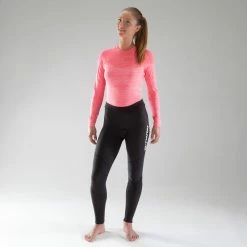 Btwin Triban Cyclotourism 500, Road Cycling Tights, Women's Road & Gravel Biking