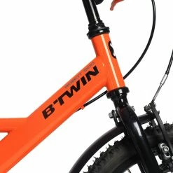 Btwin 500, Hybrid Bike, 16'', Kids' 3'7" To 4'0" City Biking