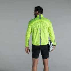 Btwin Men's Cycling Wind Jacket RoadR 500