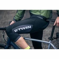 Btwin Road & Gravel Biking Men's Cycling Bib Tights Aerofit