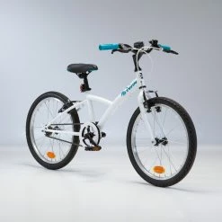 Btwin Original 100, Hybrid Bike, 20", Kids 3'11" To 4'5"