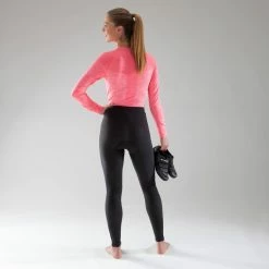 Btwin Triban Cyclotourism 500, Road Cycling Tights, Women's Road & Gravel Biking