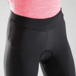 Btwin Triban Cyclotourism 500, Road Cycling Tights, Women's Road & Gravel Biking