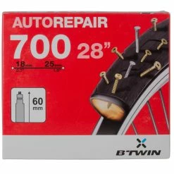 Btwin, 26" X1.7-2.2" Presta Self Sealing Inner Tube City Biking