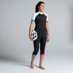 Btwin Mountain Biking Women's Short Sleeved Cycling Jersey 900