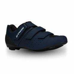 Btwin Road Bike Shoes 500 Blue