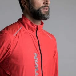 Btwin Men's Cycling Wind Jacket RoadR 500