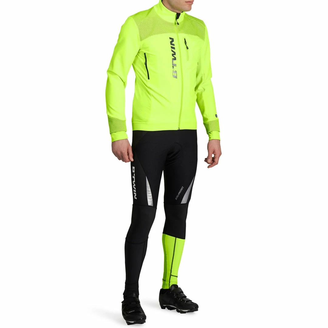 Best Sale ๐ Btwin Men's Cycling High Visibility Warm Jacket 900 Road & Gravel Biking โค๏ธ 23 Btwin Men's Cycling High Visibility Warm Jacket 900 Road & Gravel Biking
