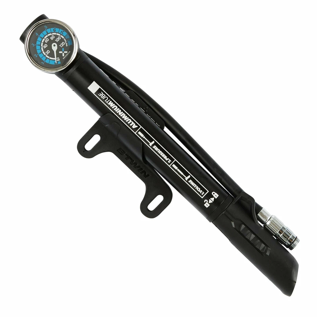 Buy 👏 Btwin Telescopic Hand Pump With Pressure Gauge 920 Road & Gravel Biking 💯 7 Btwin Telescopic Hand Pump With Pressure Gauge 920 Road & Gravel Biking