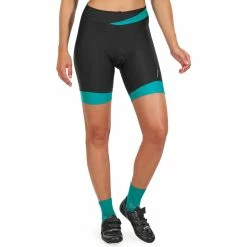 B Twin Women's Cycling Bibless Shorts 500 Road & Gravel Biking