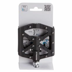 New 👍 Rockrider Flat Aluminum Mountain Bike Pedals 🎉 23 Rockrider Flat Aluminum Mountain Bike Pedals