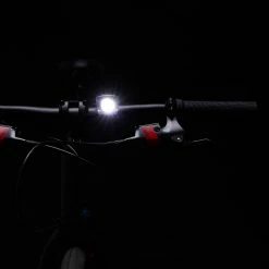 Road & Gravel Biking Elops ST520, Front/Rear LED USB Bike Light