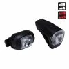 Road & Gravel Biking Elops ST520, Front/Rear LED USB Bike Light