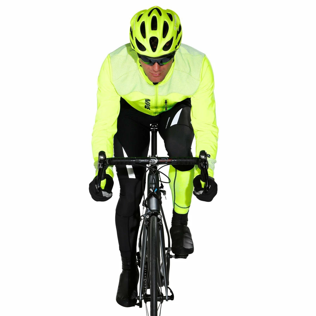 Best Sale ๐ Btwin Men's Cycling High Visibility Warm Jacket 900 Road & Gravel Biking โค๏ธ 12 Btwin Men's Cycling High Visibility Warm Jacket 900 Road & Gravel Biking