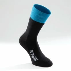 Van Rysel Road & Gravel Biking Winter Cycling Socks 500
