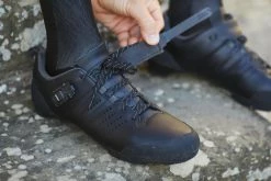 Triban 520, SPD Leather Road Cycling Shoes, Men's Road & Gravel Biking