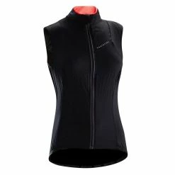 Road & Gravel Biking Van Rysel Windproof Sleeveless Cycling Vest, Women's