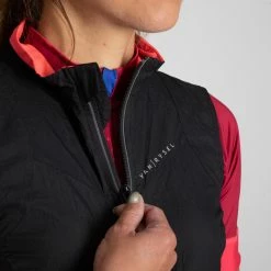 Road & Gravel Biking Van Rysel Windproof Sleeveless Cycling Vest, Women's