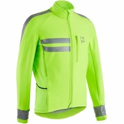 Triban RC500, Cycling EN1150 Visible Winter Jacket, Men's Road & Gravel Biking