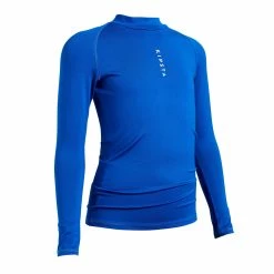 Kipsta Road & Gravel Biking Keepdry 100 Long-Sleeved Soccer Base Layer Top Kids'