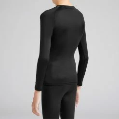 Kipsta Road & Gravel Biking Keepdry 100 Long-Sleeved Soccer Base Layer Top Kids'