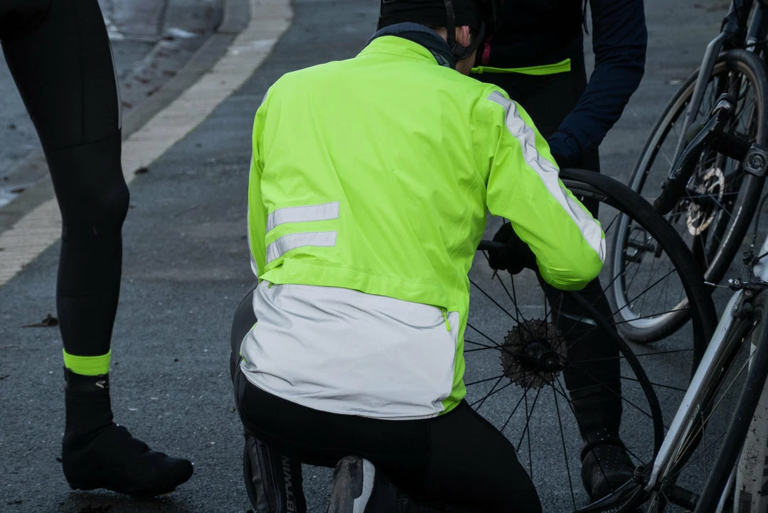 Deals ๐ Triban RC500, High-Visibility Showerproof Cycling Jacket, Men's ๐ 26 Triban RC500, High-Visibility Showerproof Cycling Jacket, Men's