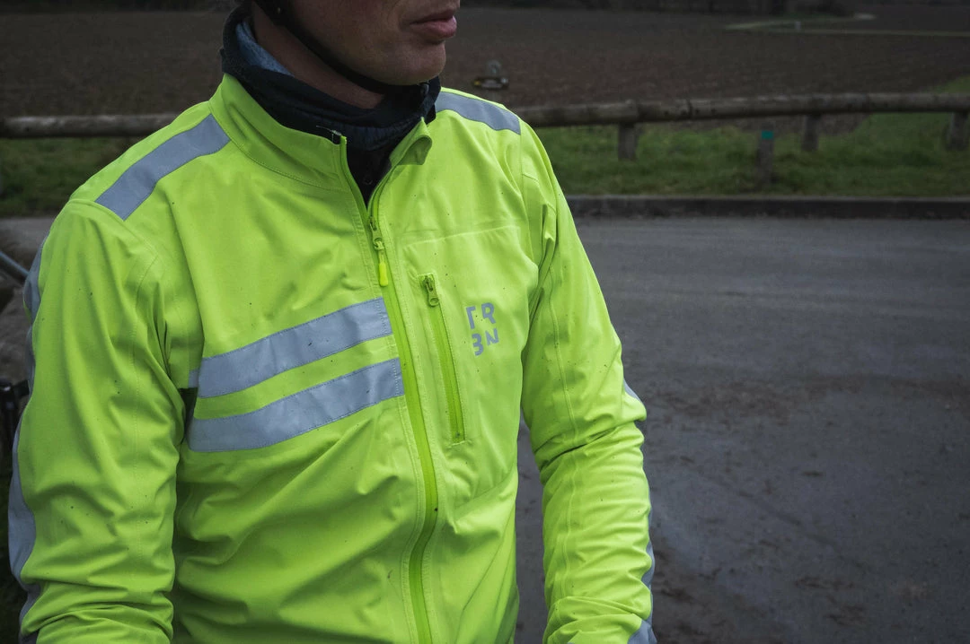 Deals ๐ Triban RC500, High-Visibility Showerproof Cycling Jacket, Men's ๐ 24 Triban RC500, High-Visibility Showerproof Cycling Jacket, Men's