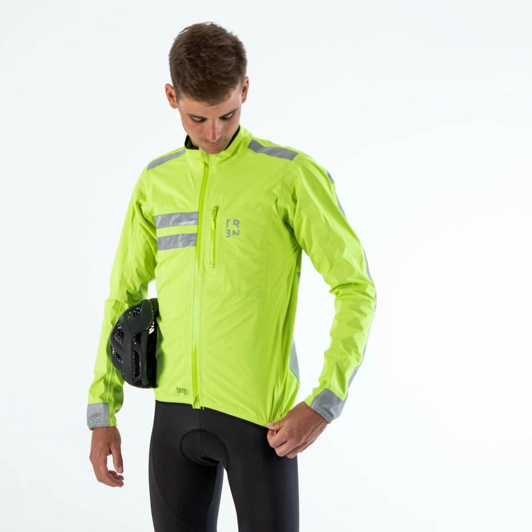 Deals ๐ Triban RC500, High-Visibility Showerproof Cycling Jacket, Men's ๐ 9 Triban RC500, High-Visibility Showerproof Cycling Jacket, Men's