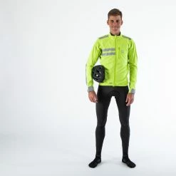 Deals ๐ Triban RC500, High-Visibility Showerproof Cycling Jacket, Men's ๐ 34 Triban RC500, High-Visibility Showerproof Cycling Jacket, Men's