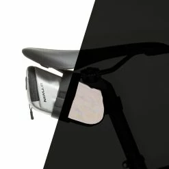 Road & Gravel Biking Btwin 500, 0.6 L Reflective Saddle Bag