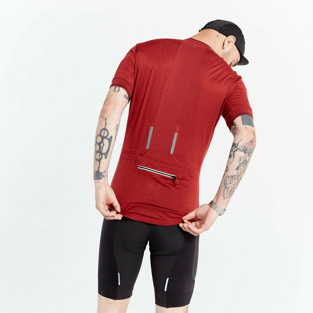 Cheapest ๐ฅ Road & Gravel Biking Triban Road Cycling Short Sleeved Merino Wool Jersey, Men's ๐ 22 Road & Gravel Biking Triban Road Cycling Short Sleeved Merino Wool Jersey, Men's