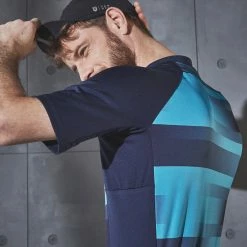 Triban RC100, Short Sleeved Road Cycling Jersey, Men's Road & Gravel Biking