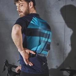 Triban RC100, Short Sleeved Road Cycling Jersey, Men's Road & Gravel Biking