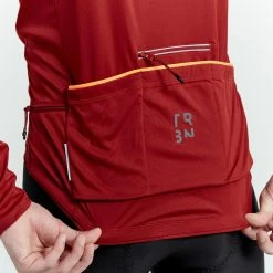 Triban RC50, Long Sleeve UV Protection Road Cycling Jersey, Men's Road & Gravel Biking