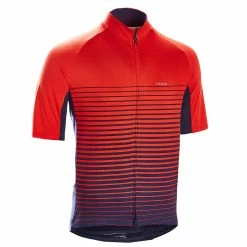 Triban RC100, Short Sleeved Road Cycling Jersey, Men's Road & Gravel Biking
