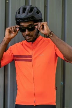 Triban RC100, Short Sleeved Road Cycling Jersey, Men's Road & Gravel Biking