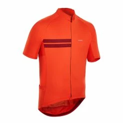 Triban RC100, Short Sleeved Road Cycling Jersey, Men's Road & Gravel Biking