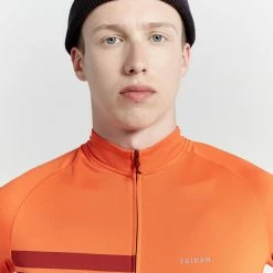 Triban RC100, Short Sleeved Road Cycling Jersey, Men's Road & Gravel Biking