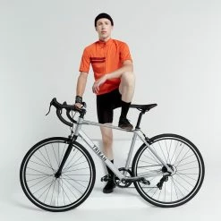 Triban RC100, Short Sleeved Road Cycling Jersey, Men's Road & Gravel Biking