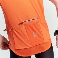 Triban RC100, Short Sleeved Road Cycling Jersey, Men's Road & Gravel Biking