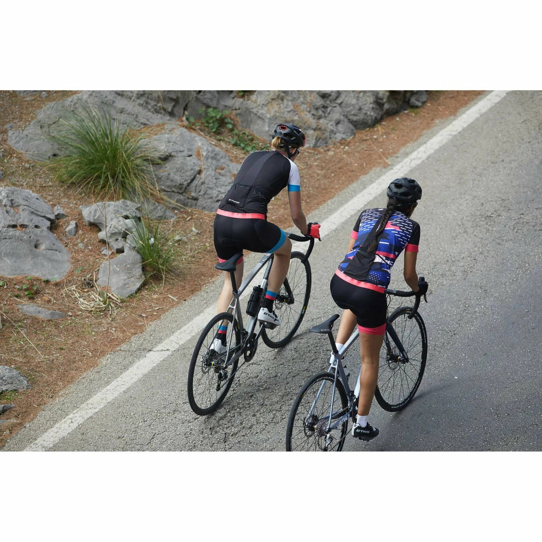 Cheapest ๐ Btwin Mountain Biking ๐ฉ Women's Short Sleeved Cycling Jersey 900 ๐ 15 Btwin Mountain Biking Women's Short Sleeved Cycling Jersey 900