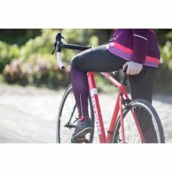 Btwin Triban Cyclotourism 500, Road Cycling Tights, Women's Road & Gravel Biking