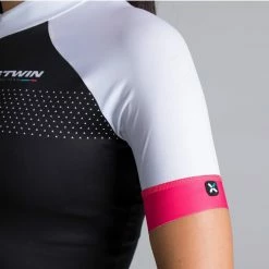 Cheapest ๐ Btwin Mountain Biking ๐ฉ Women's Short Sleeved Cycling Jersey 900 ๐ 24 Btwin Mountain Biking Women's Short Sleeved Cycling Jersey 900