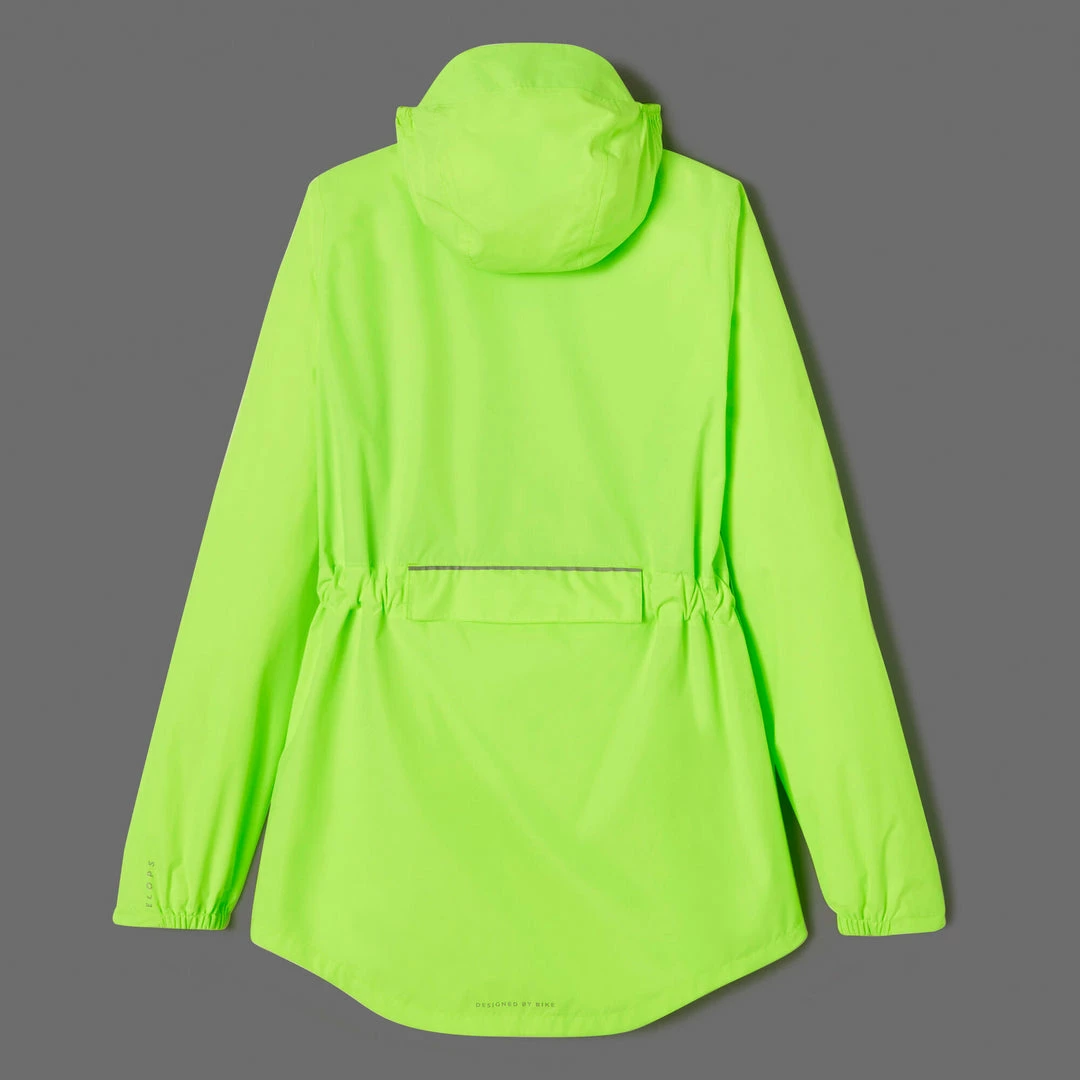 Brand new 👏 Btwin UC100, High Visibility And Waterproof City Bike Rain Jacket, 👩 Women's 😀 12 Btwin UC100, High Visibility And Waterproof City Bike Rain Jacket, Women's