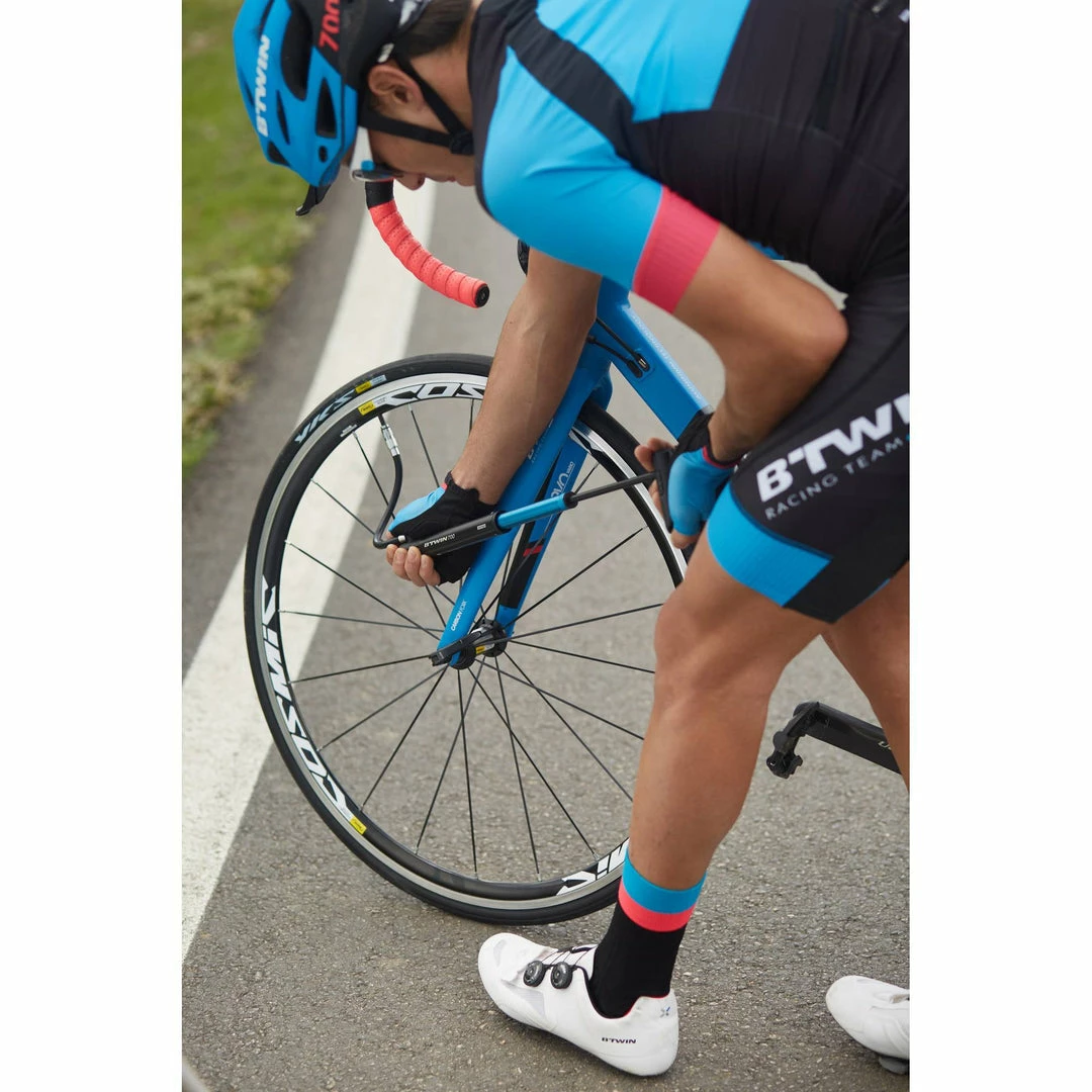 Buy 👏 Btwin Telescopic Hand Pump With Pressure Gauge 920 Road & Gravel Biking 💯 8 Btwin Telescopic Hand Pump With Pressure Gauge 920 Road & Gravel Biking