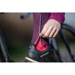 Btwin Triban Cyclotourism 500, Road Cycling Tights, Women's Road & Gravel Biking