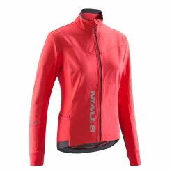 Btwin Road & Gravel Biking Women's Cycling Jacket 500