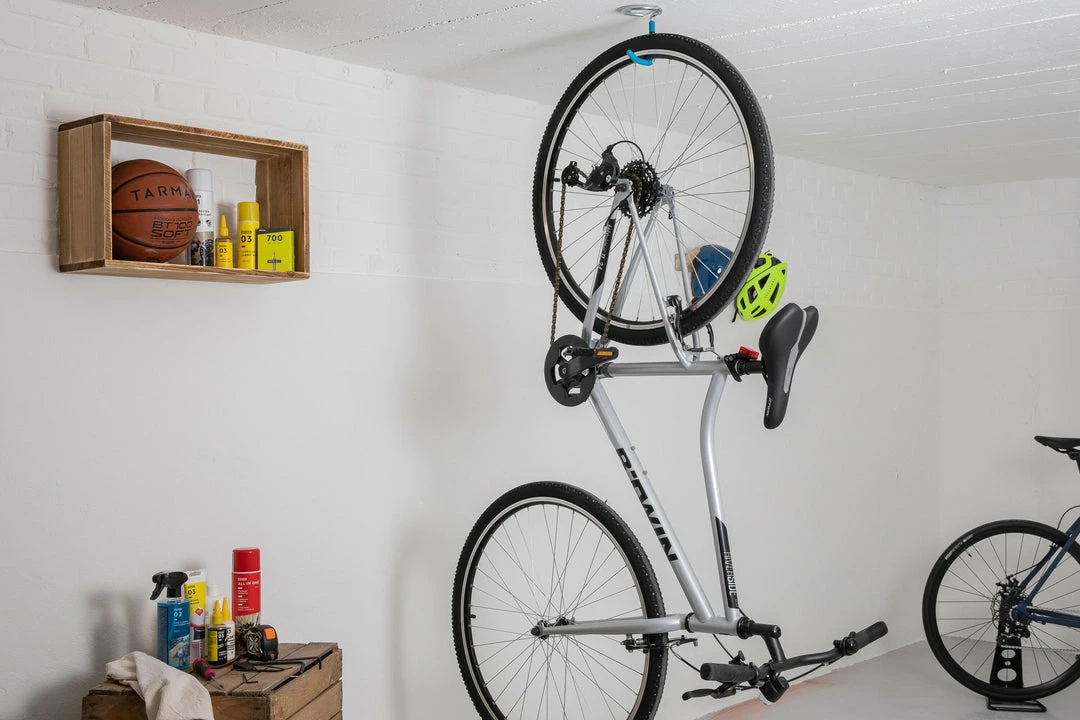 Btwin, Bike Wall And Ceiling Rack Road & Gravel Biking