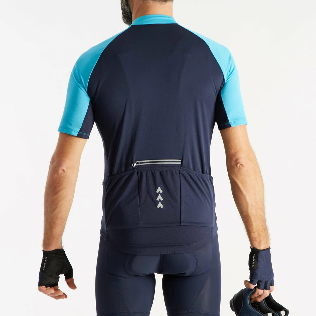 Cheap 💯 Triban RC100, Short Sleeved Road Cycling Jersey, Men's 👏 4 Triban RC100, Short Sleeved Road Cycling Jersey, Men's